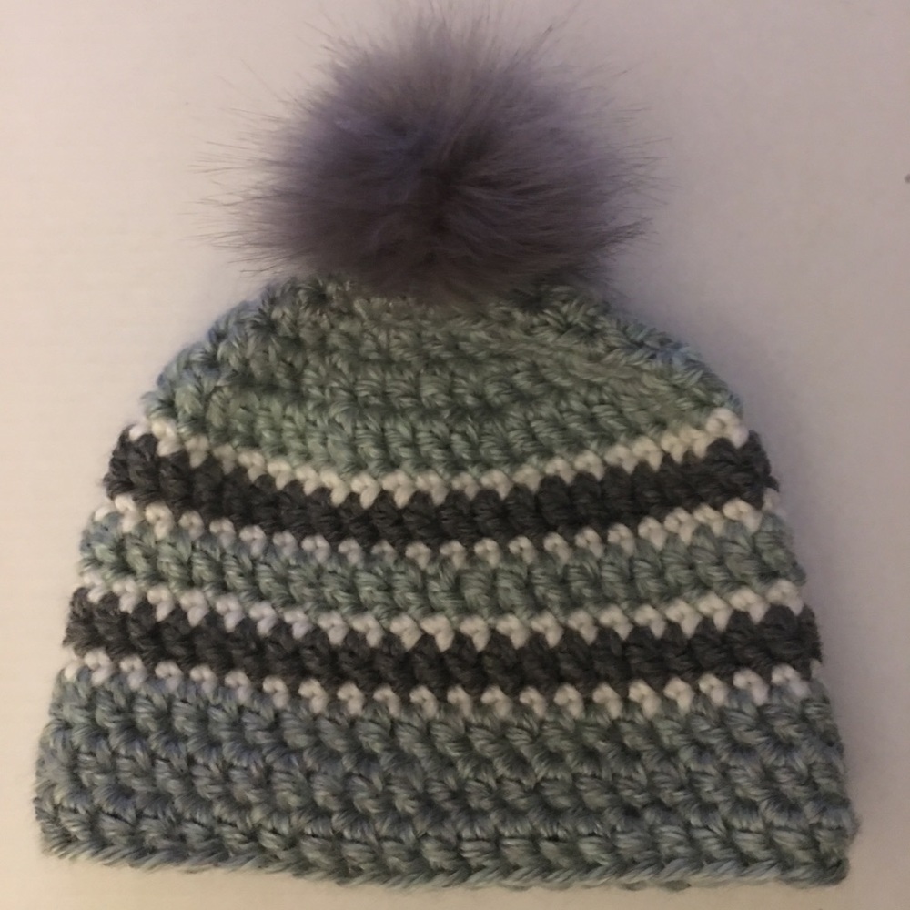 Hand Crocheted Woman’s Winter Hat